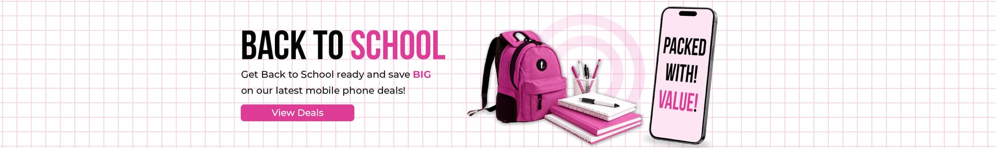 Back to school mobile phone sale