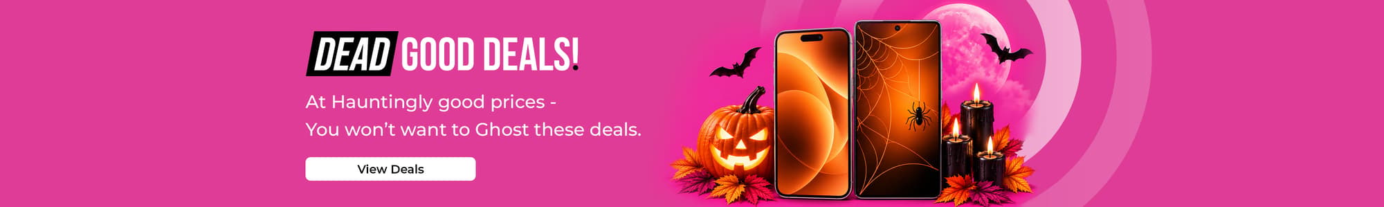 Halloween mobile deals