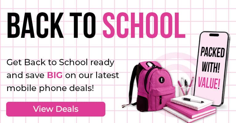 Back to school mobile phone sale