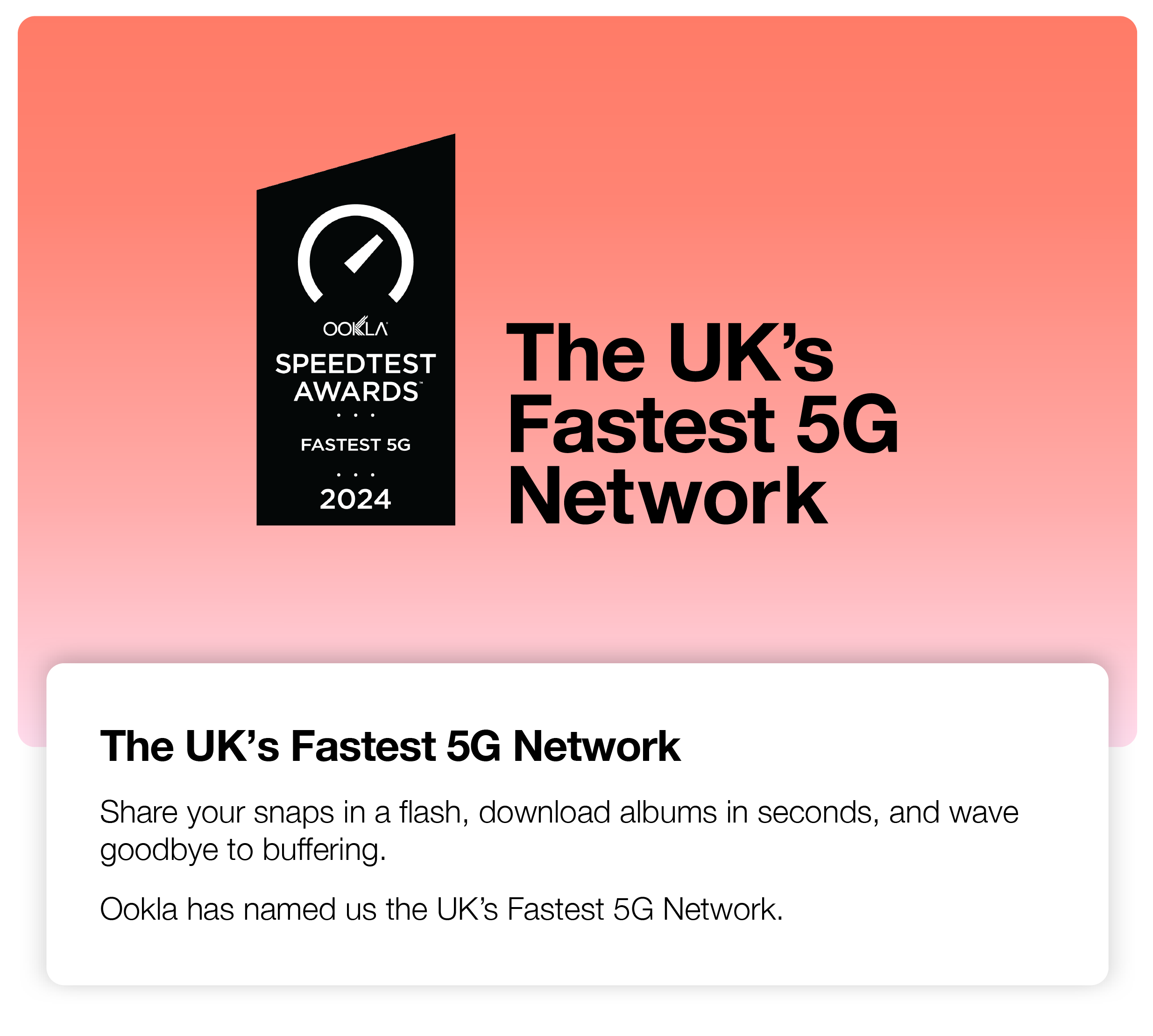 The UK's Fastest 5G Network