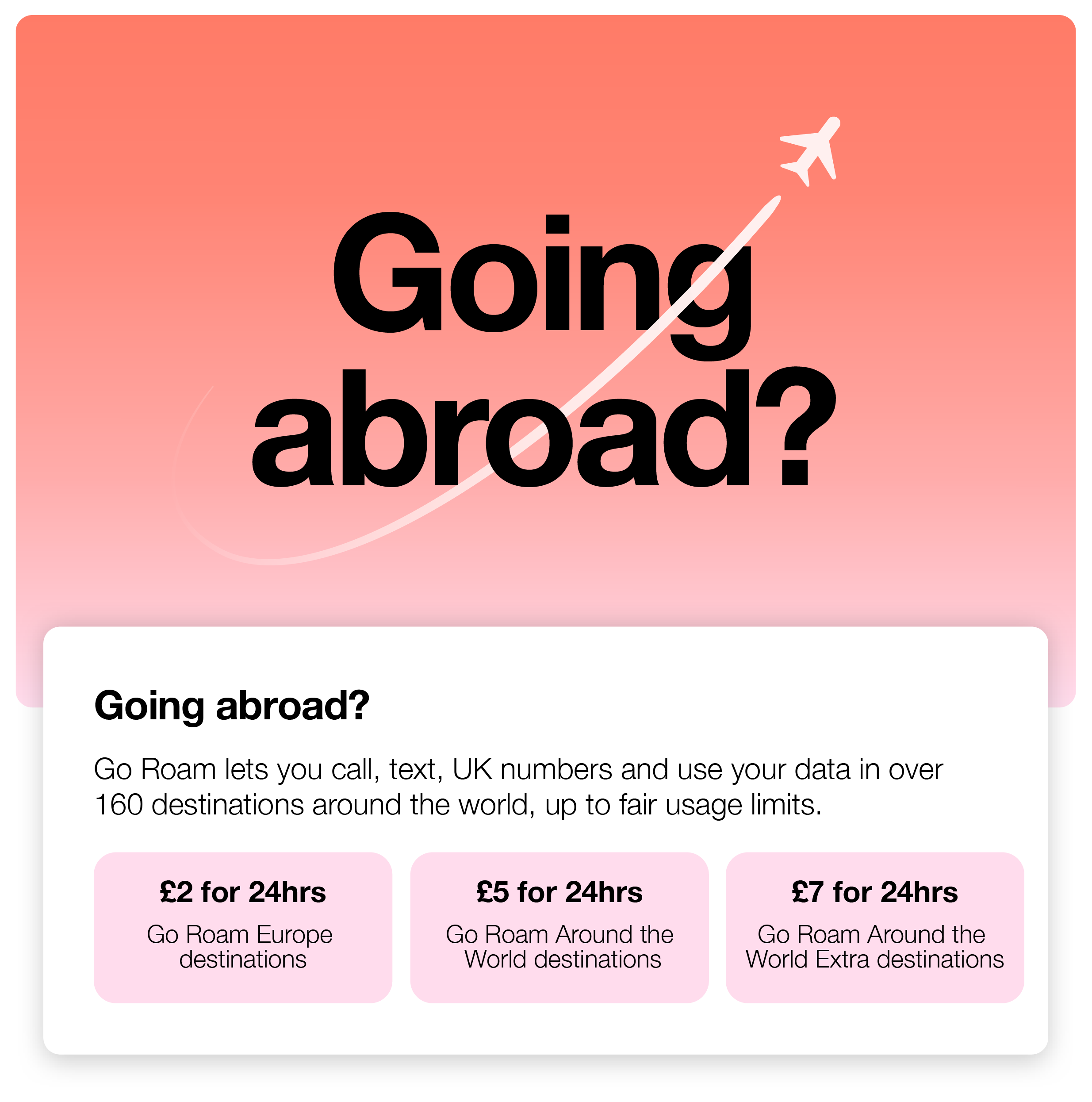 Going Abroad