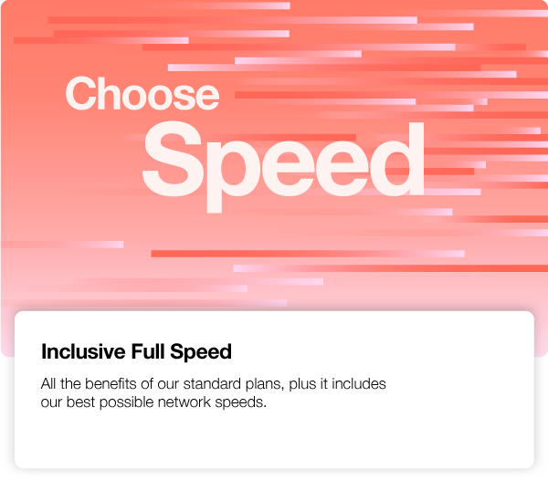 Choose Speed
